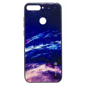 Evelatus Samsung Galaxy A7 (2018) bagside-beskyttelsesglas-cover - stjernenat