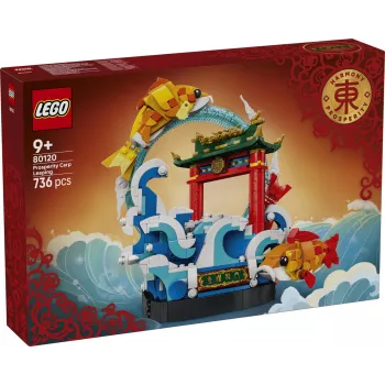 LEGO 80120 Prosperity Carp Leaping byggesæt