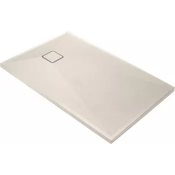 DEANTE KQR_543B rektangulær granit-bruserbakke 120x90 cm sort