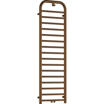 DEANTE AGI_CG51 Håndklæderadiator stige 1570mm x 500mm hvid 870W