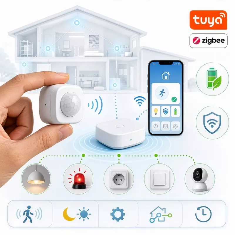 GREENBLUE Tuya Zigbee bevægelsessensor GB740
