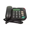 MAXCOM KXT 480 BB bordtelefon med LCD-display, sort