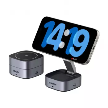 UGREEN W256 20W USB-C-vægoplader med 1m USB-C til USB-C-kabel - sort