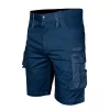 NEO TOOLS Herre Mix&Match Shorts med elastisk linning, Marineblå, XXL