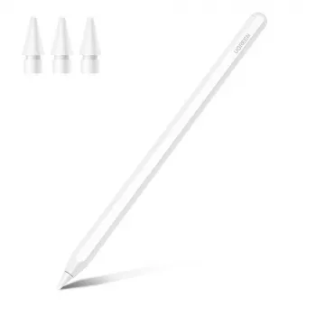 UGREEN LP653 Stylus-pen til Apple iPad med trådløs opladning, hvid