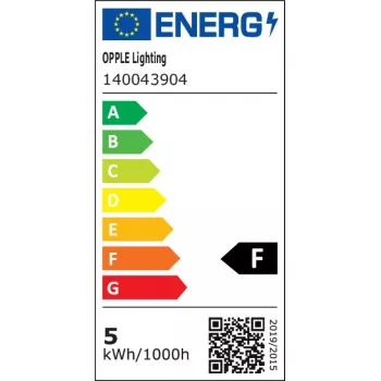 OPPLE LED E T5 lysbånd 300 4,5 W S 3000K BL LED 300 mm med kontakt