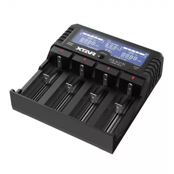 XTAR VP4L Plus Li-ion/Ni-MH/Ni-Cd 18650 batterilader