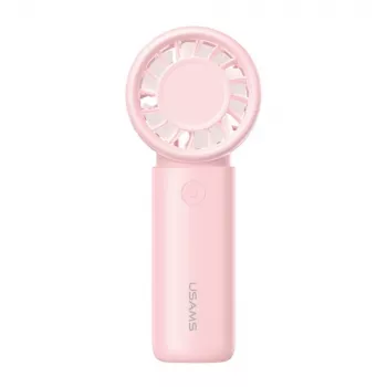 USAMS BC Series Håndventilator, pink, 500mAh