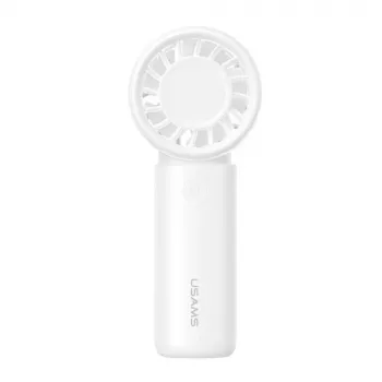 USAMS BC Series Handheld Fan, White, 500mAh