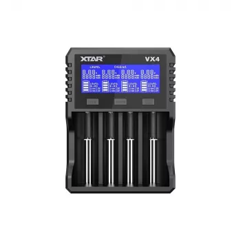 XTAR VX4 V2 KT Li-ion/LiFePO4/Ni-MH 18650 batterilader