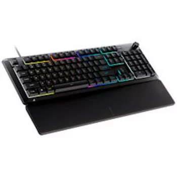 CORSAIR SKIFF 100 gaming-tastatur, 10-zoners RGB, IP42 stænkvandsbeskyttelse - sort