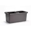 URBALIVE BERBERIS DUO selvvandingsplantekasse 78 x 39 cm grå