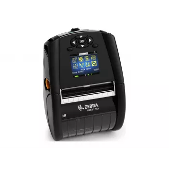 Zebra DT-printer ZQ620 Plus 3 inch/72 mm Healthcare engelske skrifttyper Wi-Fi 6 Dual Radio (802.11AX/BT5.x) Linered Platen 0,75 inch kernegruppe E bælteclip