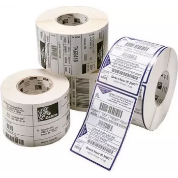 Zebra Z-Perform 1000D - hvid - papir - termodirekte - permanent - rektangulær (880183-031D)