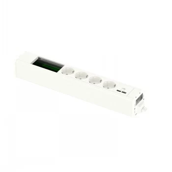 SCHNEIDER ELECTRIC UNICA SYSTEM+ MOD.UNIT 4XSCH+USBA/C+DATA HVID