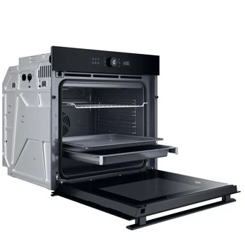 WHIRLPOOL ovn WOI4S8PM1SB, sort, energiklasse A+, 6th SENSE