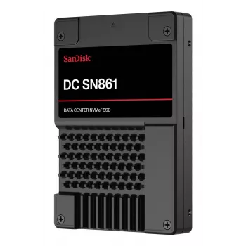 SSD|SANDISK|DC SN861|1920 GB|PCI Express 5.0|NVMe Ja|skrivehastighed 3600 MB/s|læsehastighed 13700 MB/s|U.2|MTBF 2500000 h|WUS6BA119PSP9X30TS2525