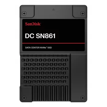 SSD|SANDISK|DC SN861|1920 GB|PCI Express 5.0|NVMe Ja|skrivehastighed 3600 MB/s|læsehastighed 13700 MB/s|U.2|MTBF 2500000 h|WUS6BA119PSP9X30TS2525