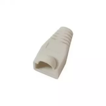 MicroConnect KON503W RJ45-trækaflastningsmuffe, hvid, 50 stk.