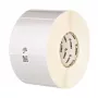 Zebra Z-Ultimate 3000T 3006628 etiketrulle, polyester, sølv, permanent klæbende lim, 70 x 32 mm, 25,4 mm kerne, Ø 127 mm, 2370 etiketter/rulle (28 440 pr. sæt)