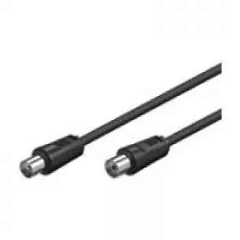Wentronic Goobay 11563 antennekabel IEC-stik/bøsning, 7,5 m, sort