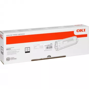 OKI tonerkassette - 15k sider - sort