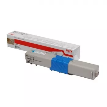 OKI 46490607 (C532/C542/MC573) tonerkassette, 6000 sider, cyan