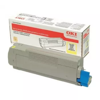 OKI tonerkassette - 6 tus. sider - gul (46507505)
