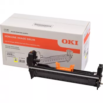 OKI 46484105 tromleenhed til C532/C542/MC563/MC573, gul, 30 000 sider