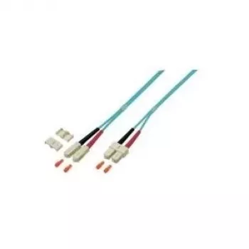 EFB Elektronik O0318.20 duplex LWL-patchkabel, SC-SC, OM4 50/125 µm, LSZH, 20 m, violet