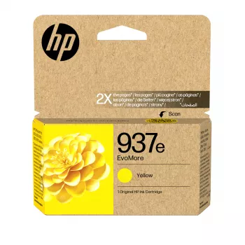 HP 937e EvoMore gul original blækpatron (20 ml)