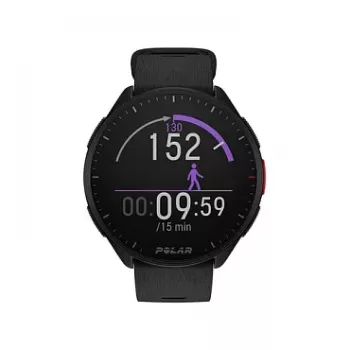 Polar Pacer GPS-løbeur - Night Black - S/L-rem - 1,2