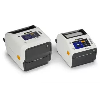 Zebra ZD621d-HC Direct Thermal Label Printer - 203 dpi - 108 mm Roll - 203 mm/s - Color Touch LCD - USB 2.0, LAN, Serial, USB Host, Bluetooth LE 5 - White