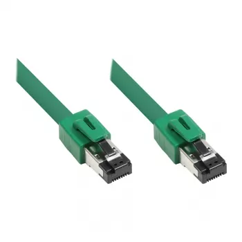 GoodConnections RNS® patchkabel Cat. 8.1, S/FTP, PiMF, LSZH, 2000MHz, 40Gbit/s, grøn, 2m