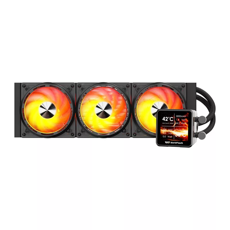 Darkflash DE360 CPU-vandkøling, sort