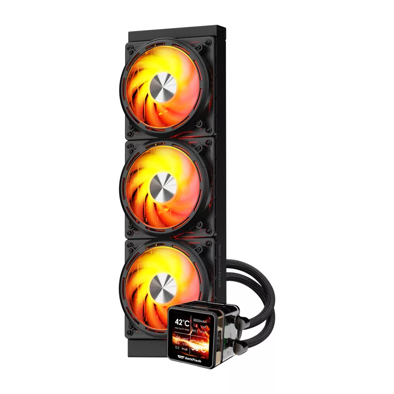 Darkflash DE360 CPU-vandkøling, sort