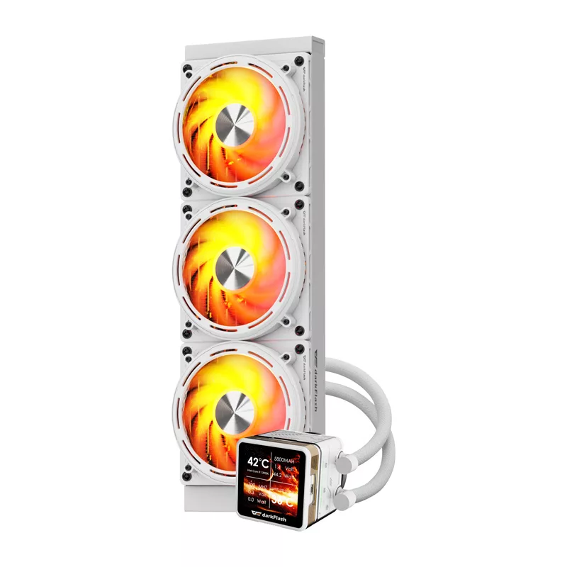 Darkflash DE360 CPU-vandkøling, hvid