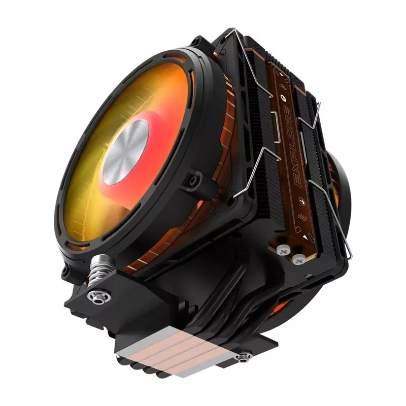 Darkflash E400 PLUS aktiv CPU-køler, sort