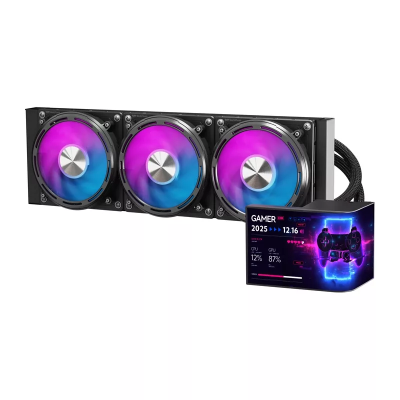 DarkFlash UV360 CPU-køler, sort