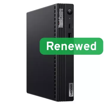 Lenovo ThinkCentre M70q Tiny desktop-PC, Intel Core i5-10400T, 8GB RAM, 256GB SSD, Intel UHD Graphics 630, Windows 11 Pro, Renewed Grade B