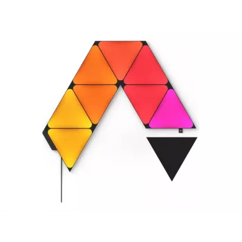 Nanoleaf Shapes Black Triangles starterkit (9 paneler) 42W WiFi