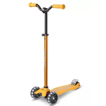 Micro Maxi Deluxe PRO LED løbehjul Sunburst Yellow