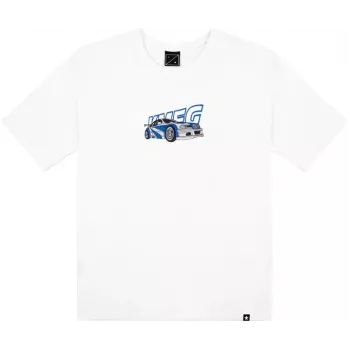 Kamuflage Wanted T-shirt hvid størrelse S