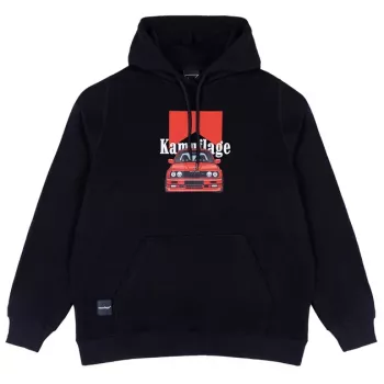 Kamuflage Beamer Hoodie sort XL