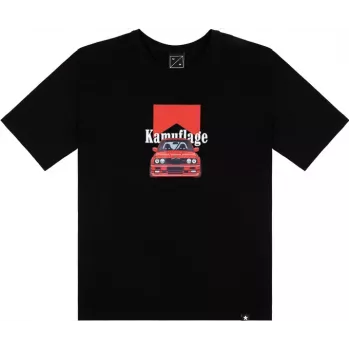 Kamuflage Beamer T-shirt sort størrelse XL