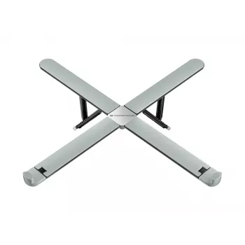 Conceptronic laptopstander 5kg ERGO Portable 17,3 inch sølv