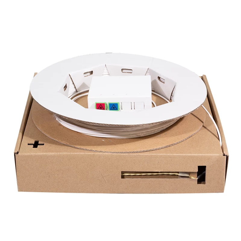 LogiLink FB2SC40 fiber-patchkabel singlemode OS2 hvid 40 m