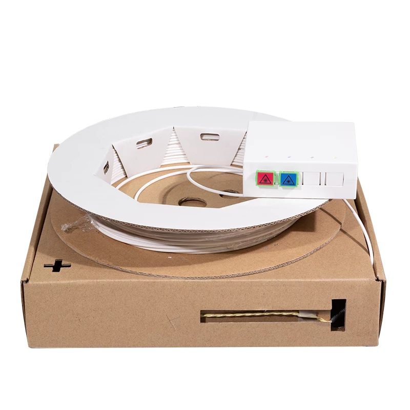 LogiLink FB2SC40 fiber-patchkabel singlemode OS2 hvid 40 m