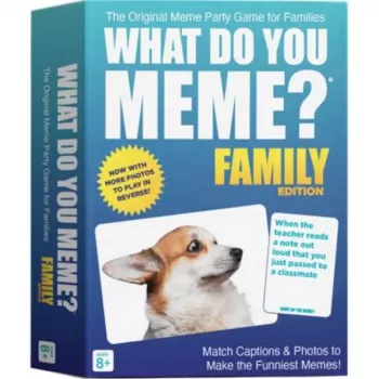 JUST PLAY What Do You Meme? Family Edition festligt kortspil