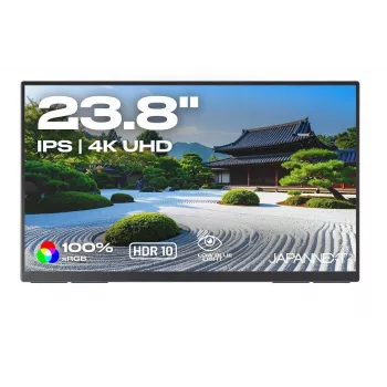 JAPANNEXT 60,5 cm (23,8 inch) JN-MD-IPS238U-C6 4K UHD IPS-monitor HDMI USB-C sort